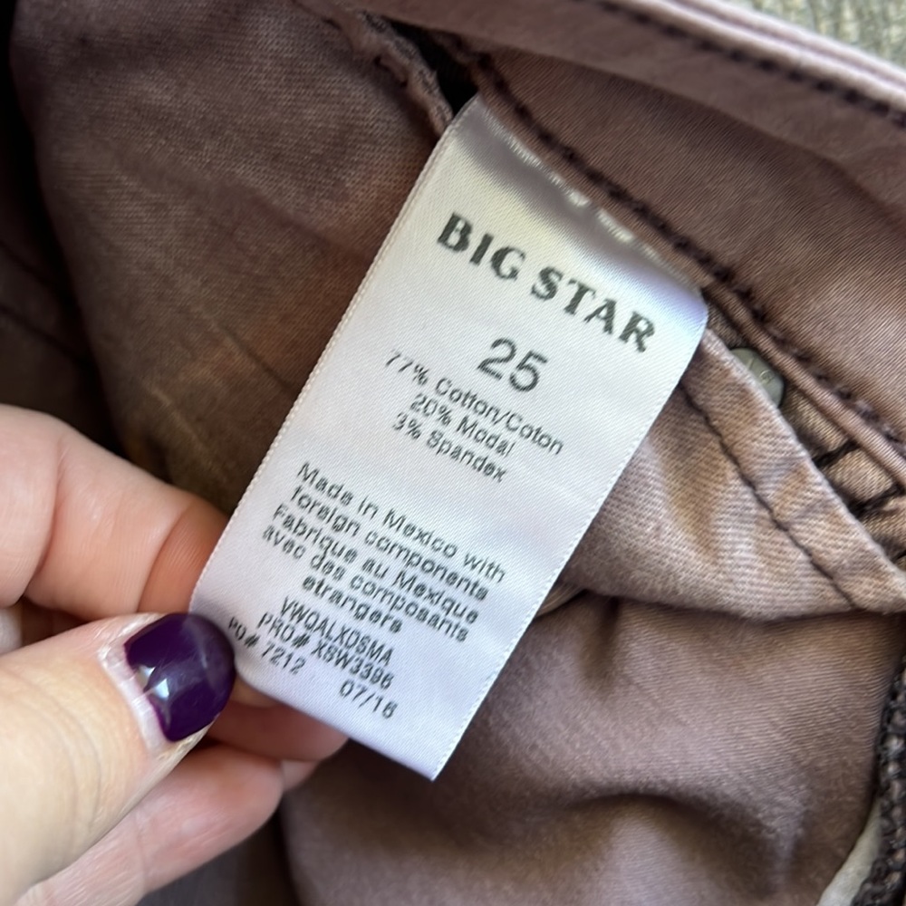 Big star dusty purple jeans - Picture 6 of 9
